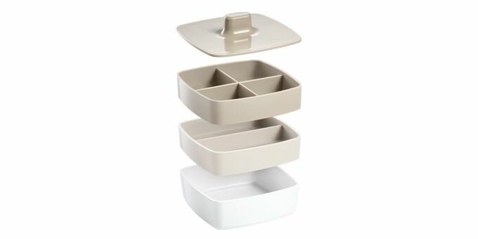 Шкатулка для украшений Tescoma LAGOON, трехуровневая, пластик — фото 1