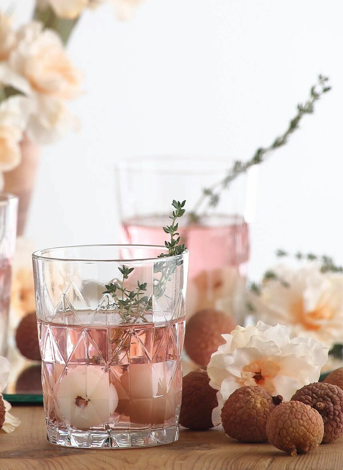 Стаканы для воды LAV Keops, 345 мл, стаканы наборы, 6 шт, высота 100 мм.