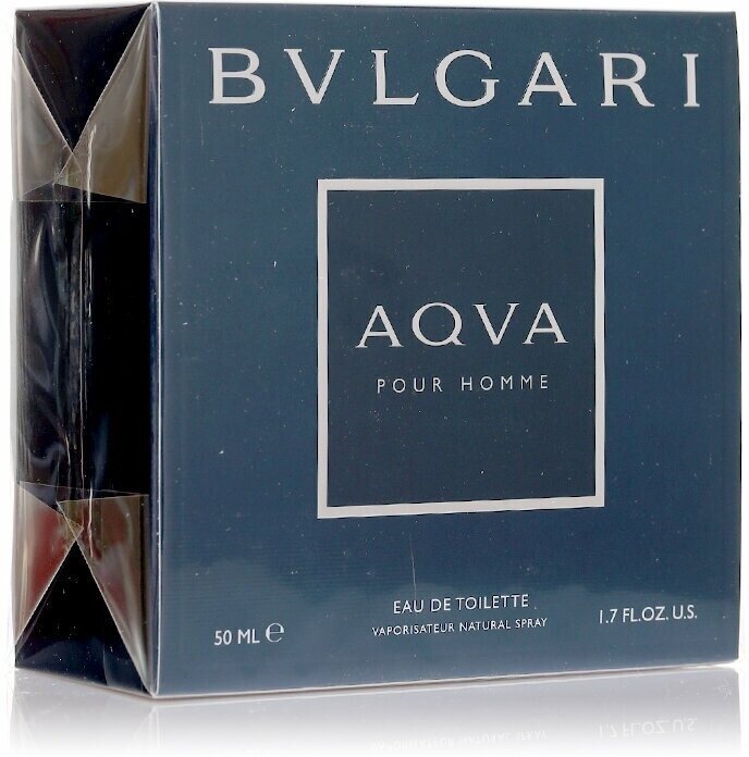 BVLGARI туалетная вода Aqva pour Homme, 50 мл, 50 г