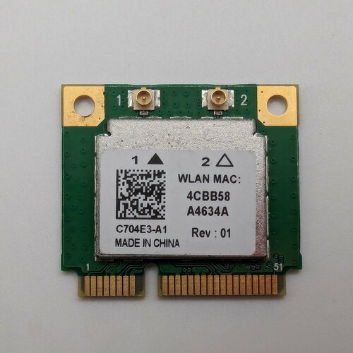 WiFi Bluetooth модуль C704E3-A1 4CBB58 Intel Lenovo Ideapad 100-15 520₽