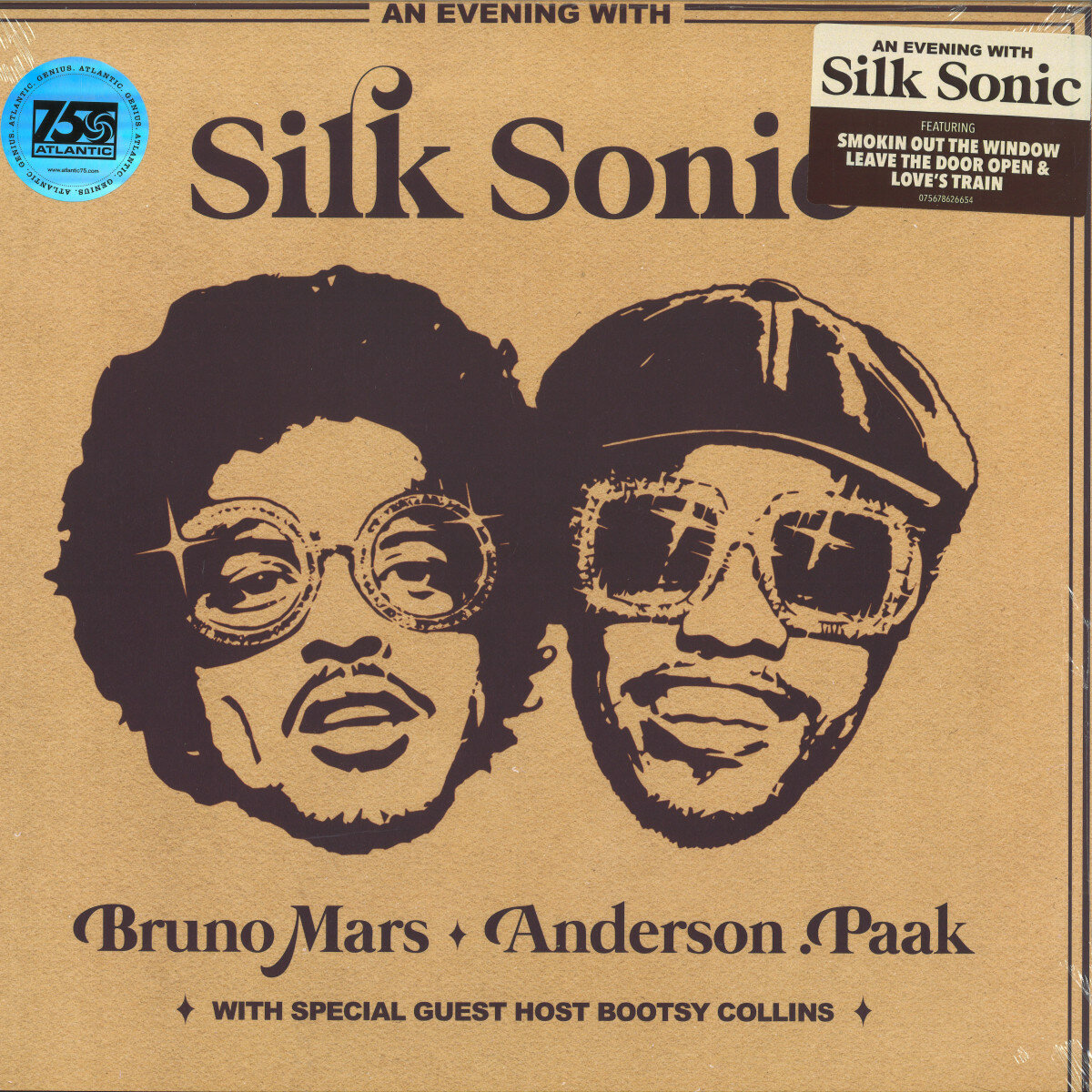 Виниловая пластинка BRUNO MARS - ANDERSON PAAK - SILK SONIC / EVENING WITH SILK SONIC (1LP)