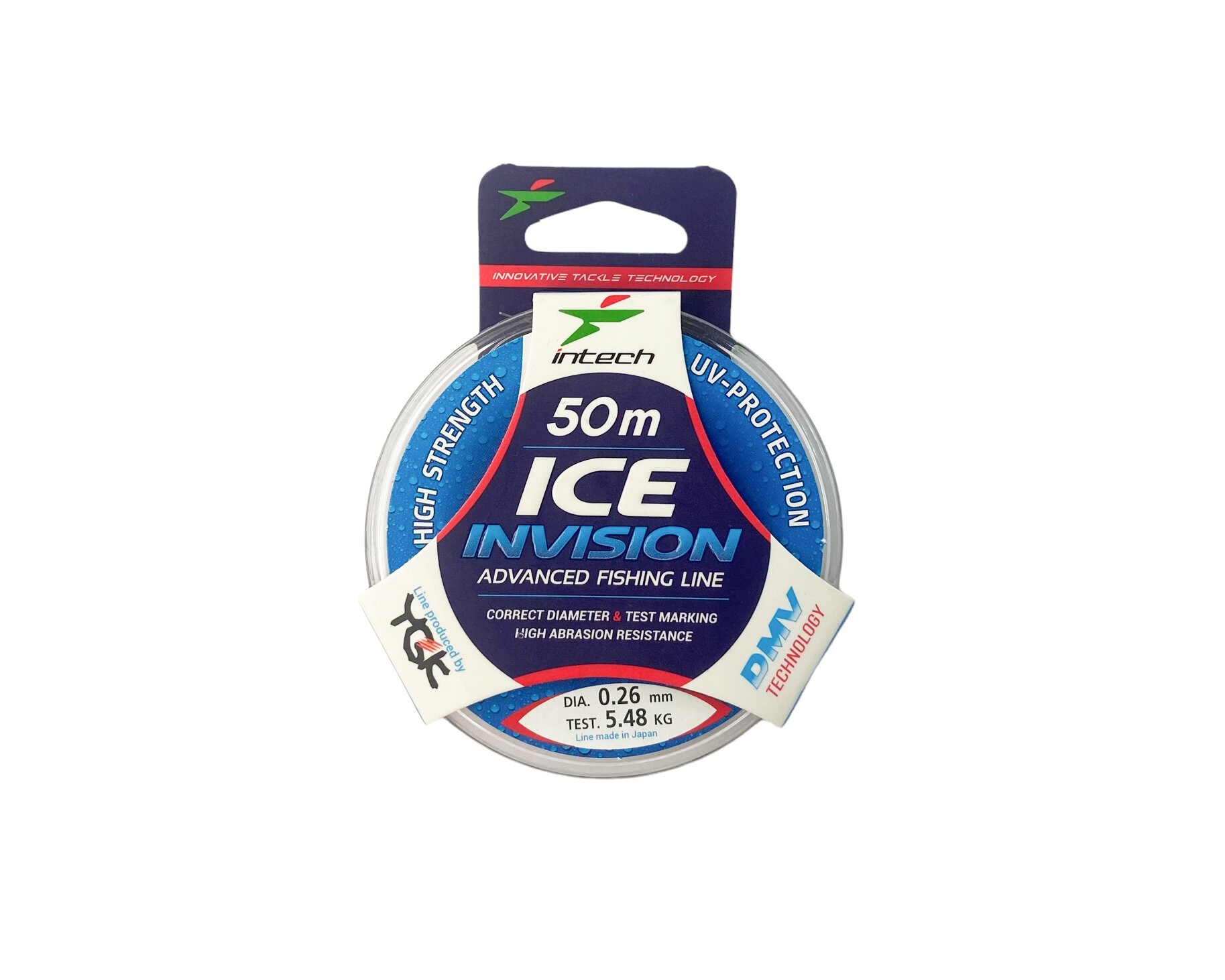 Леска Intech Invision Ice Line 50м 0.26мм 5.48кг