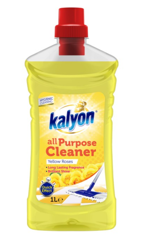 Средство моющее Kalyon Желтые розы, для всех поверхностей, 1 л