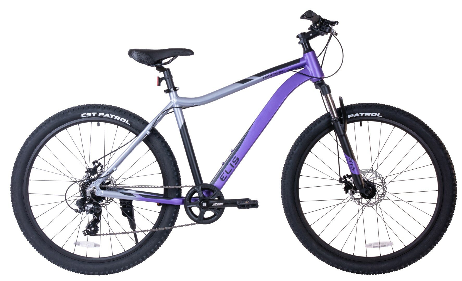 Велосипед TECH TEAM ELIS 27.5'х17' фиолетовый NN012304 NN012304