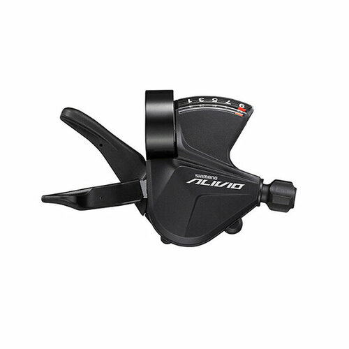 шифтер манетка 3ск х7ск tx30 shimano torney с тросами комплект Манетка Shimano Alivio SL-M3100 9ск правая с дисплеем OEM упаковка