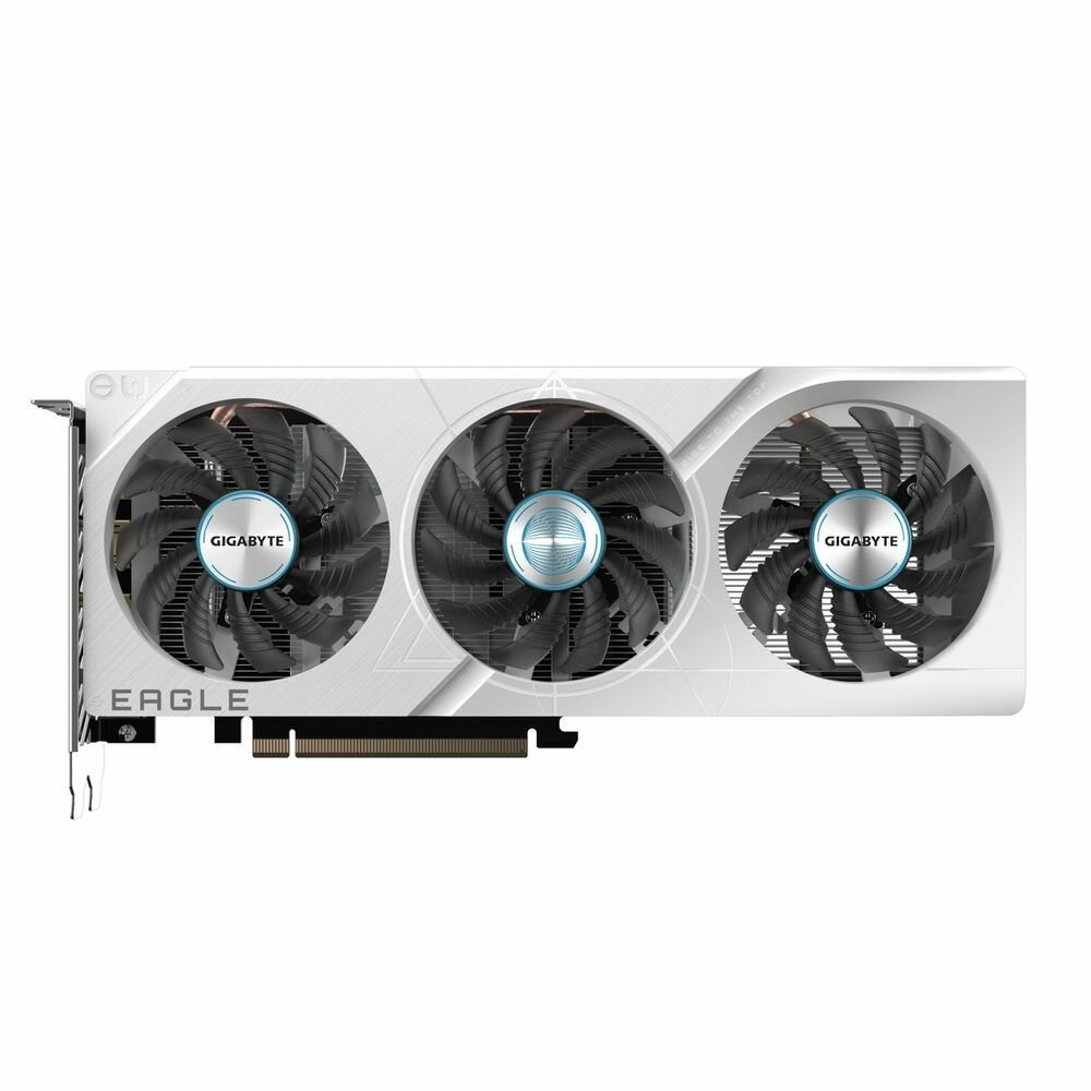 Видеокарта Gigabyte RTX4060 EAGLE OC ICE 8GB GDDR6 128-bit DPx2 HDMIx2 3FAN RTL — фото 1