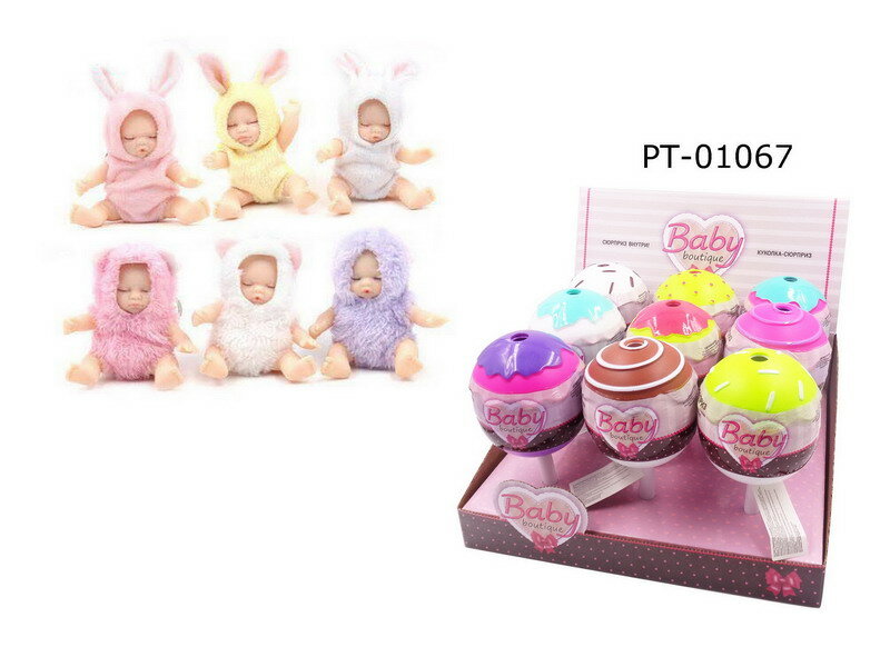 Кукла Baby Boutique Пупс-сюрприз в конфетке с аксессуарами, (2 серия) - Abtoys [PT-01067]