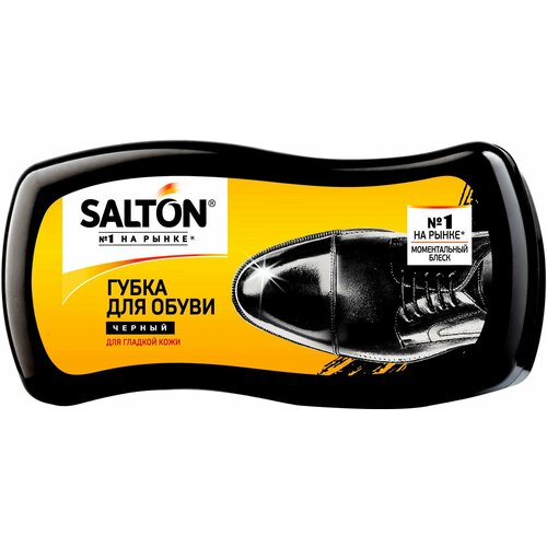 Губка для обуви Salton для гладкой кожи черная 600₽
