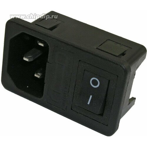 AC-013, Разъём питания , с выключателем