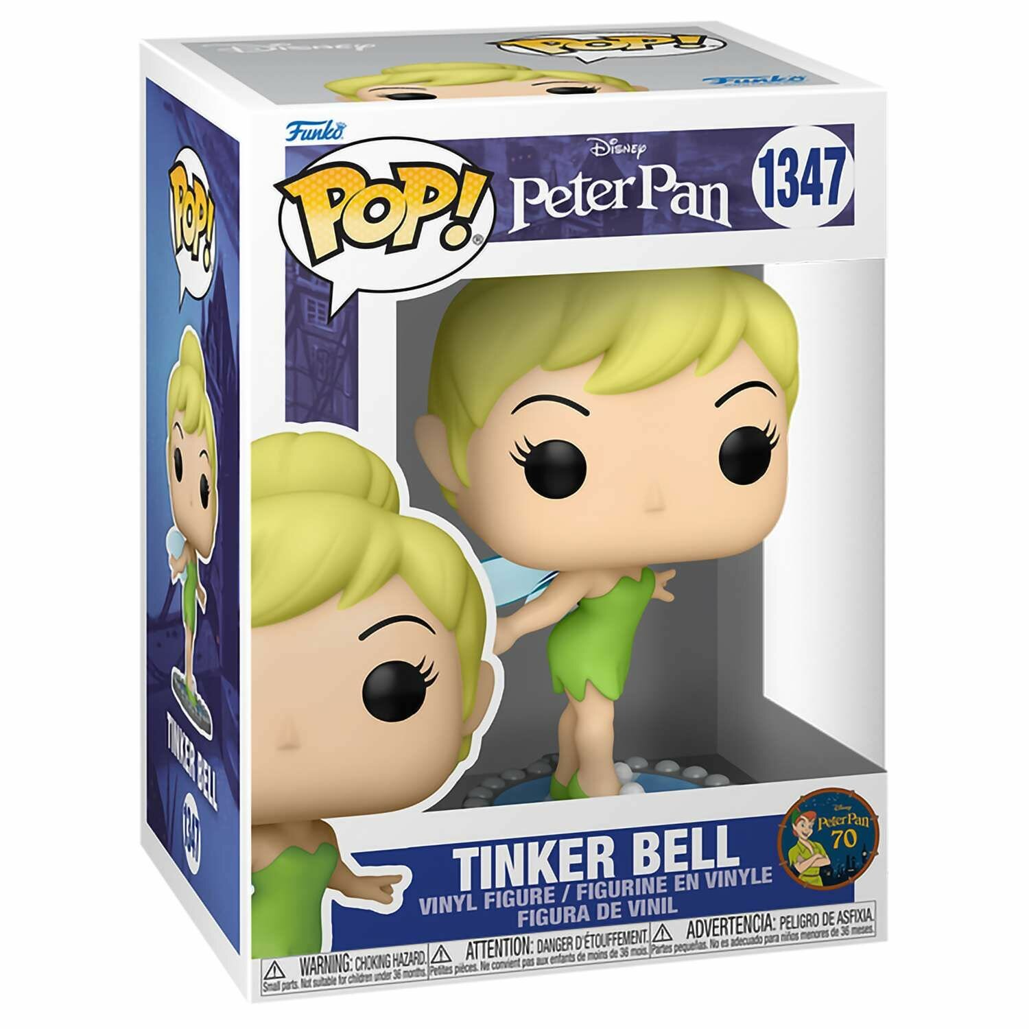 Фигурка коллекционная Funko POP! Disney Peter Pan 70th Tinker Bell on Mirror (1347) 70699