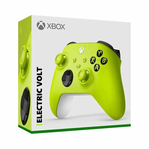 Геймпад Microsoft беспроводной Xbox Wireless Controller Series S/X/ONE/PC (Electric Volt) геймпад microsoft xbox electric volt qau 00022