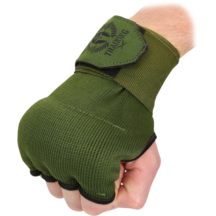 Боксерские "быстрые" бинты Hardcore Training Helmet Khaki L