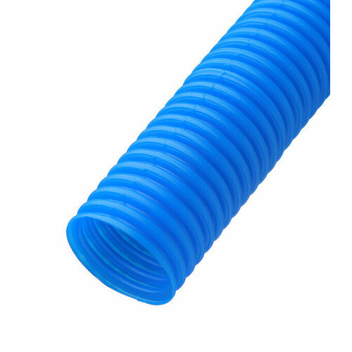 Труба гофрированная 40 мм СТС для металлопластиковых труб d26 мм синяя 30 м 2584₽