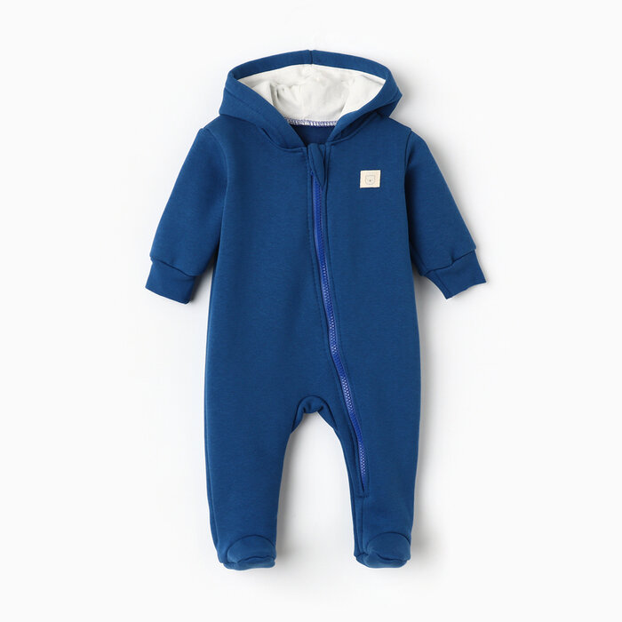 фото Комбинезон с капюшоном Крошка Я Oranges р. 86-92, зеленый