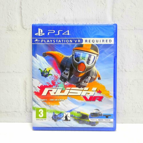 Rush VR Видеоигра на диске PS4 PS5 шлем vr sony playstation vr2 shn