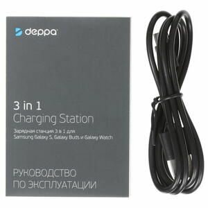 Беспроводное зарядное устройство DEPPA , USB type-C, USB type-C, 1.1A, черный - фото №18