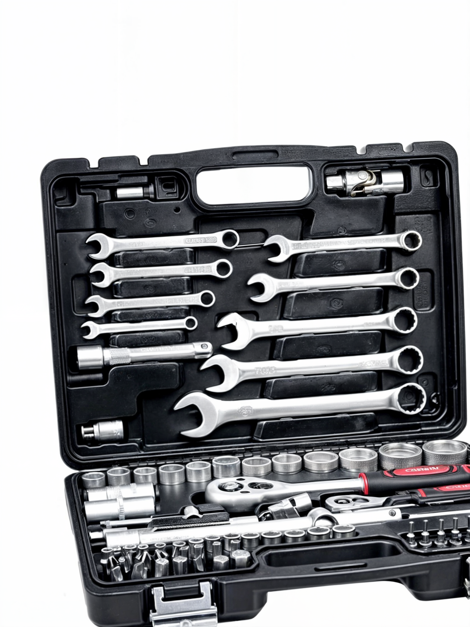 Универсальный набор инструментов MXT-82-SET (82 предмета, 1/2" и 1/4", CrV)