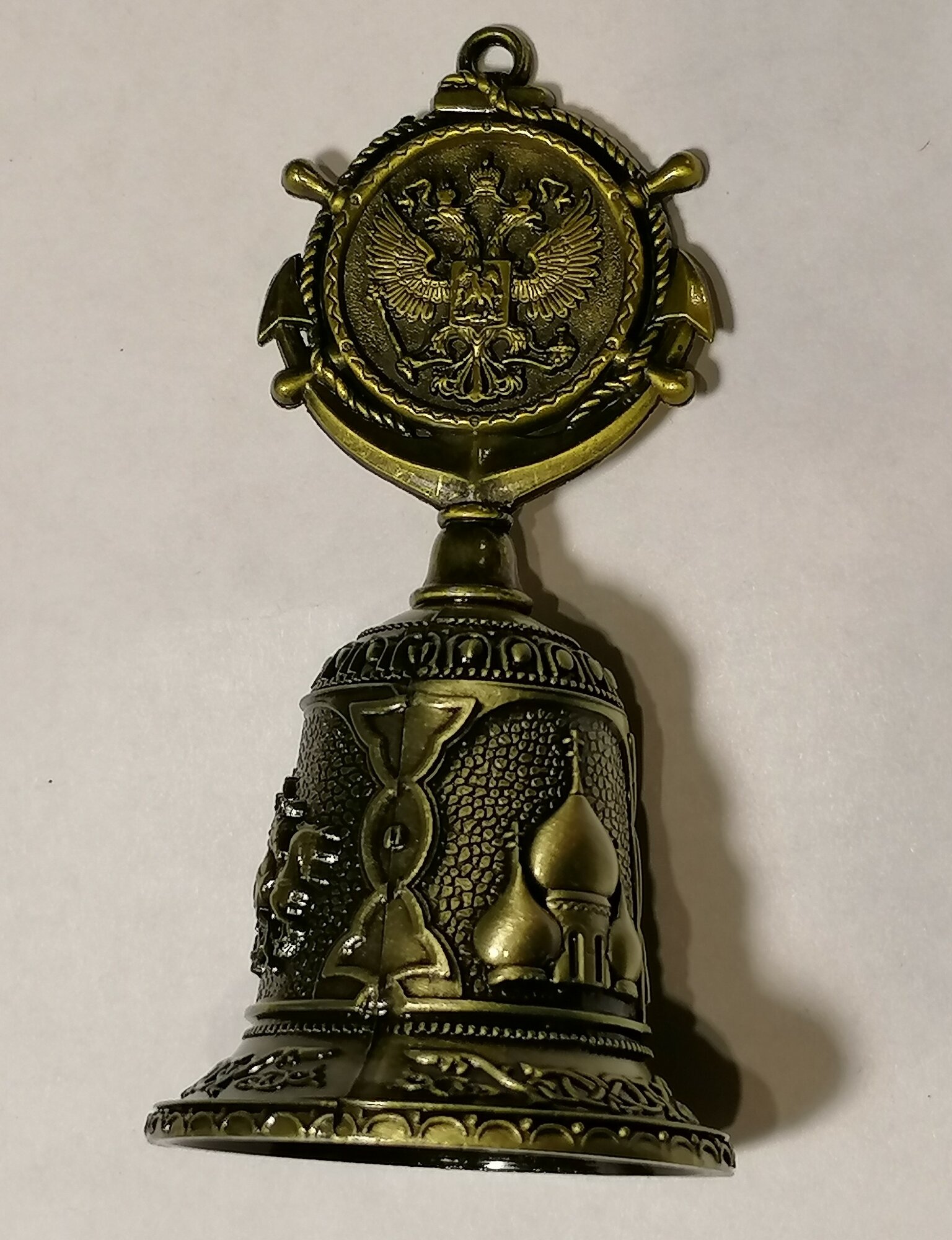 Колокольчик "петергоф", бронза — фото 1