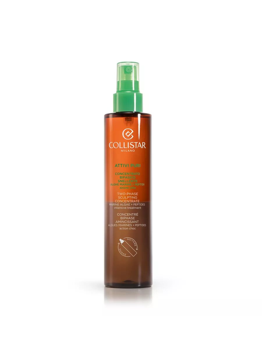 Двухфазный флюид Collistar "Marine Algae + Peptide", для коррекции фигуры, 200мл — фото 1