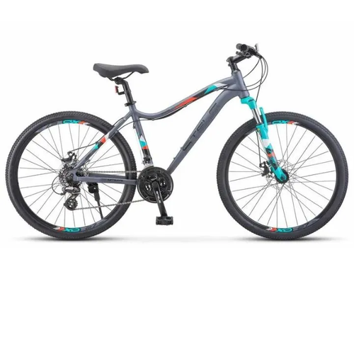 Велосипед горный Stels Miss 6100 MD 26 V030 рама 15 LU087753LU095022 синийсерый 20461₽