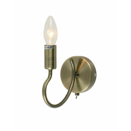 Бра настенное BORTEN A120/1 AB, бронза