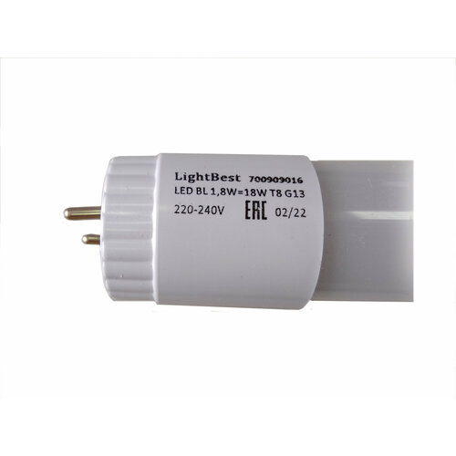 Лампа инсектицидная светодиодная в ловушки для насекомых LightBest LED BL 1,8W=18W 220V T8 G13