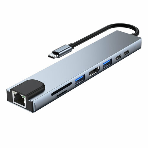 USB-концентратор Type-C 8 в 1 1380₽