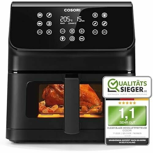 Аэрогриль COSORI CAF-P652-KEU 1700Вт Серый 3447200₽