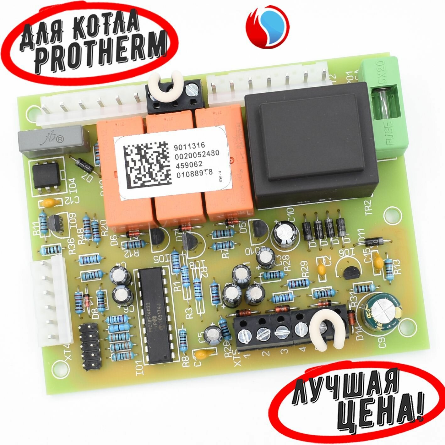 Плата управления ST6-10V2M для Protherm Медведь KLOM, KLZ v.16 (0020049376)