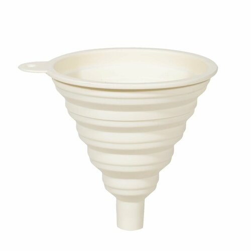 Воронка Kuchenland 12х11 см складная силикон кремовая Manny 399₽