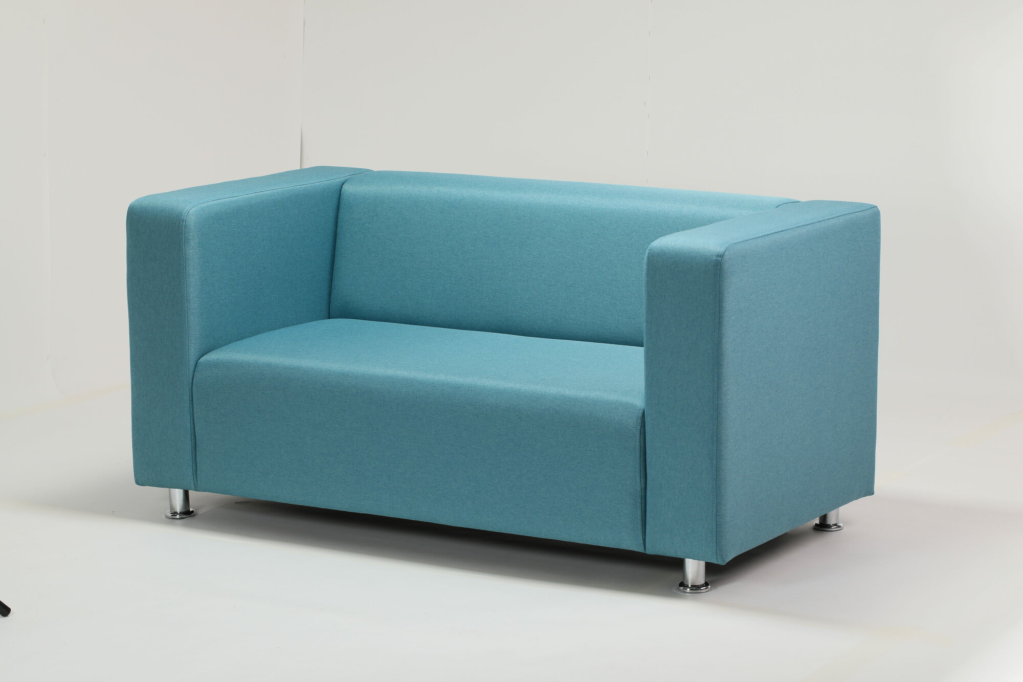 фото Офисный диван "Бэни", 150 см, Голубой