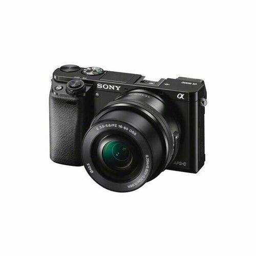 SONY Фотоаппарат Sony Alpha ILCE-6000 Kit E PZ 16-50mm f35-56 OSS черный 7200000₽