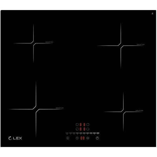 Индукционная варочная панель LEX EVI 640-2 BL независимая черный 2400000₽