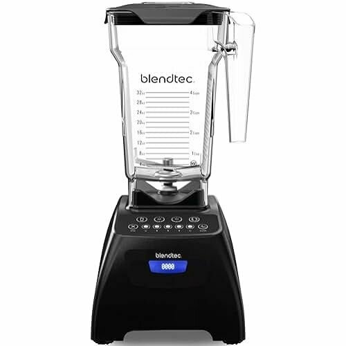 Блендер Blendtec Classic Высокопроизводительный 575 Пластиковый Функция Турбо Можно мыть в посудомоечной машине Льдодробилка Измельчитель Пюре 1 л 1 л черный 9304100₽