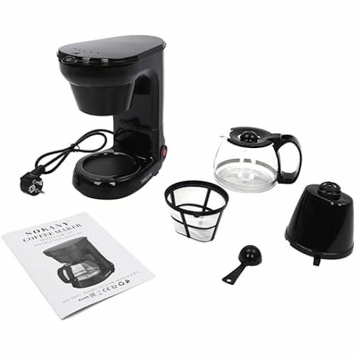 Кофемашина YyanLAK, фильтр-кофемашина, капельная кофемашина 17х25см евростандарт 220В для различных квартир, офисов, кафе