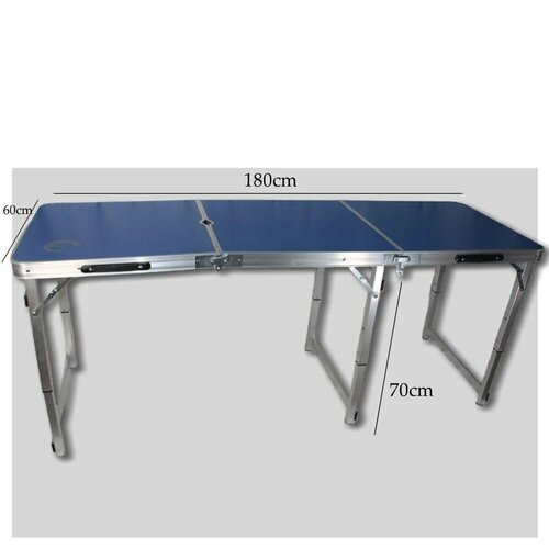 Стол туристический складной 60x180 трехсекционный 6490₽