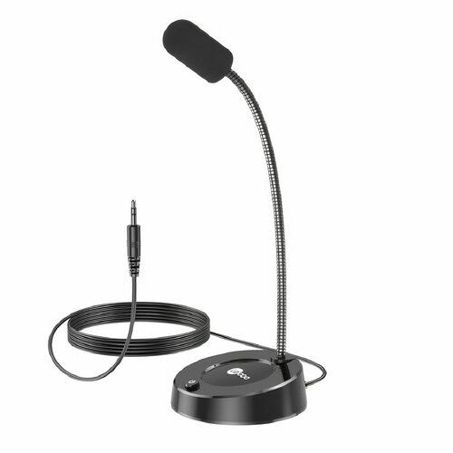 Микрофон TECH MC01 35mm mini jack черный 136400₽