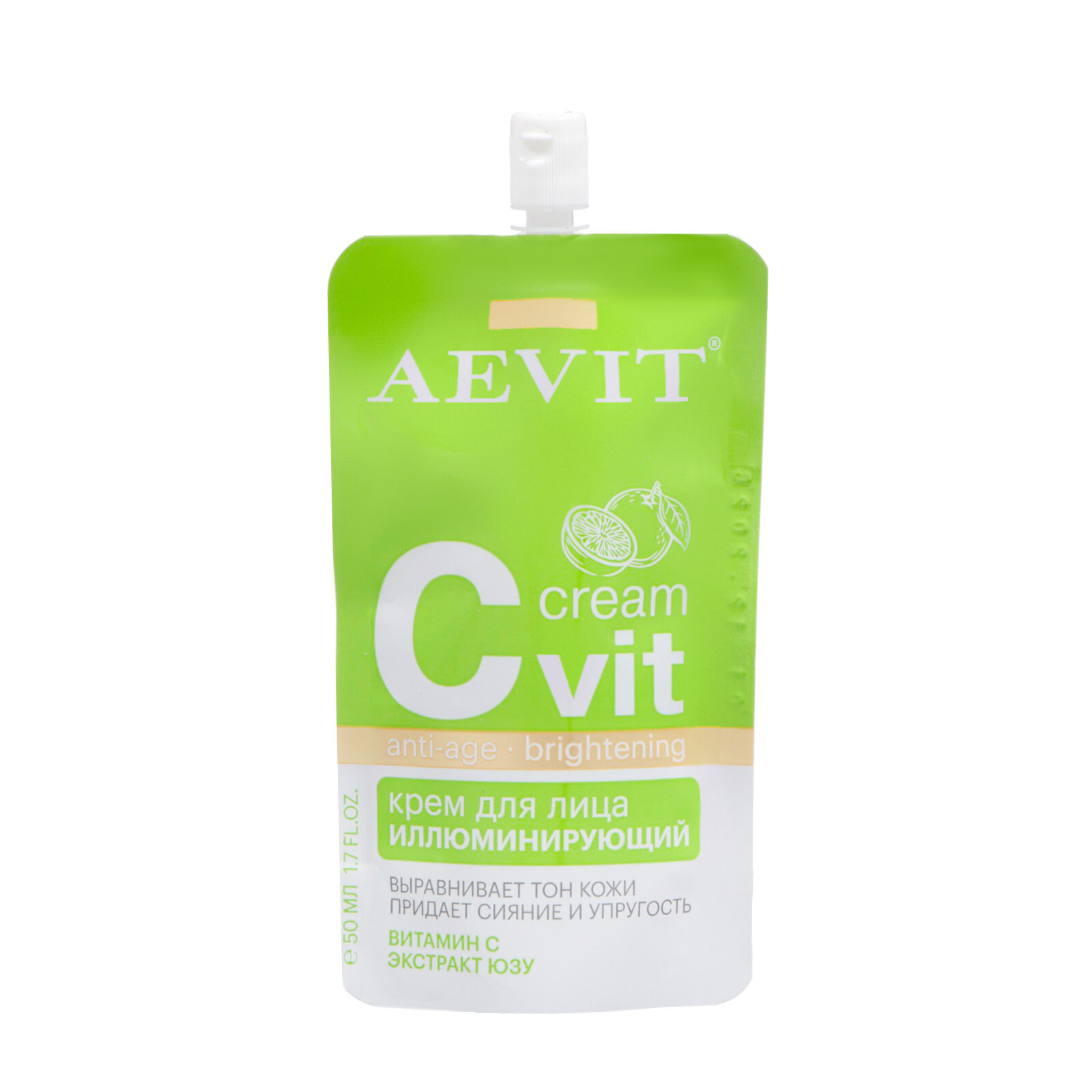 Картинки AEVIT Cvit крем иллюминирующий для лица 50 мл 54 г 1 шт. 1 шт. дой-пак