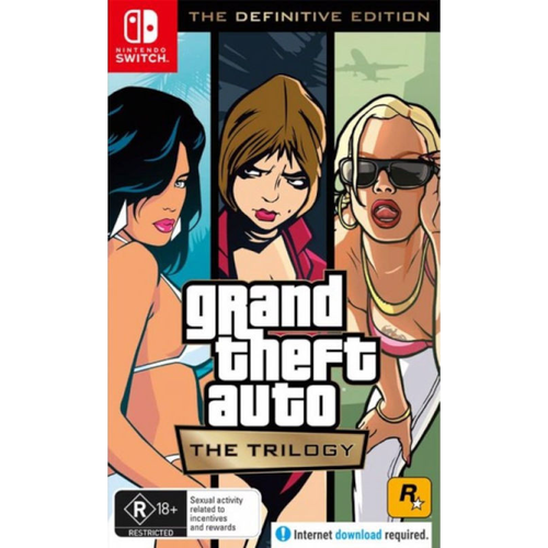 Игра GTA Grand Theft Auto The Trilogy The Definitive Edition Русская версия Switch 4290₽