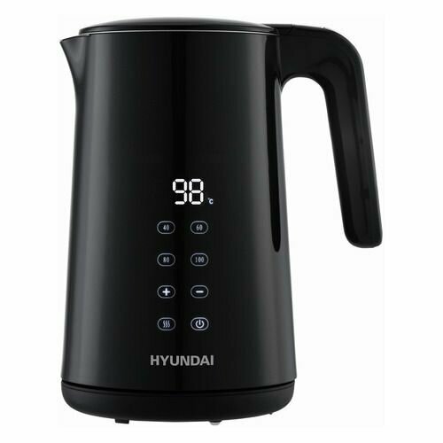 Чайник электрический Hyundai HYK-S4017 2200Вт черный 496700₽