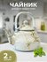 Эмалированный чайник для кухни TK121 2 л