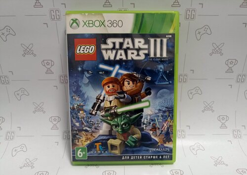 Изображение товара LEGO Star Wars 3 The Clone Wars (Xbox 360)