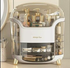 Изображение товара Органайзер для косметики большой настольный 8 отделений белый