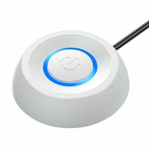 Кнопка включения компьютера переносная 1, 8м белая