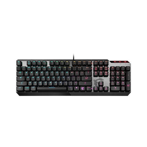 Клавиатура MSI VIGOR GK50 LOW PROFILE RU механическая черный USB Multimedia for gamer LED 10070₽