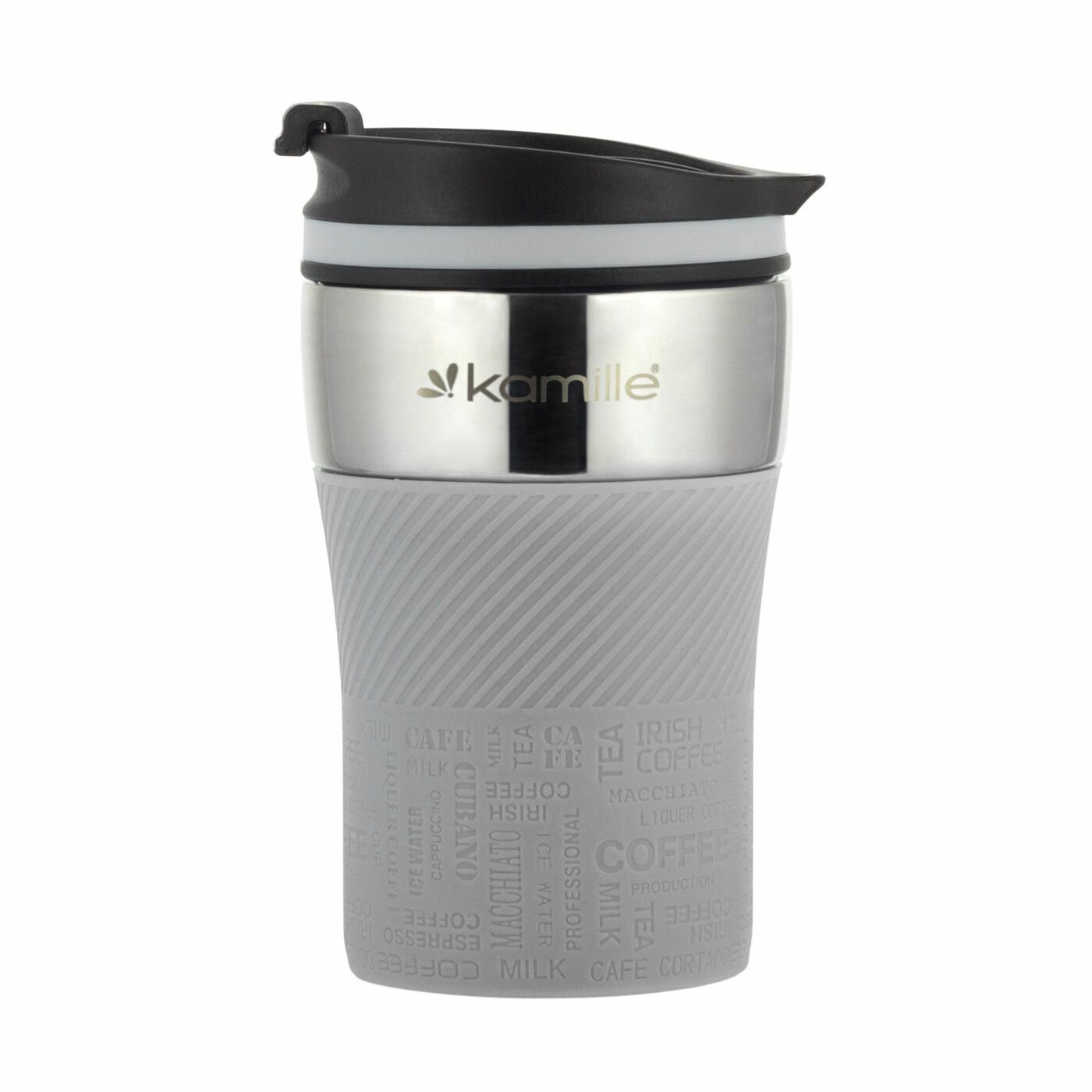 Термокружка 260мл из нержавеющей стали Kamille.