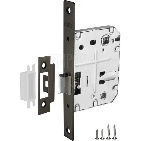 Защелка врезная Punto (Пунто) L72-50 графит