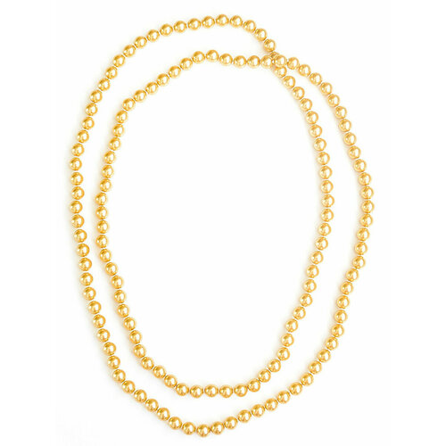 Бусы Bohemia Style, хрусталь, бежевый