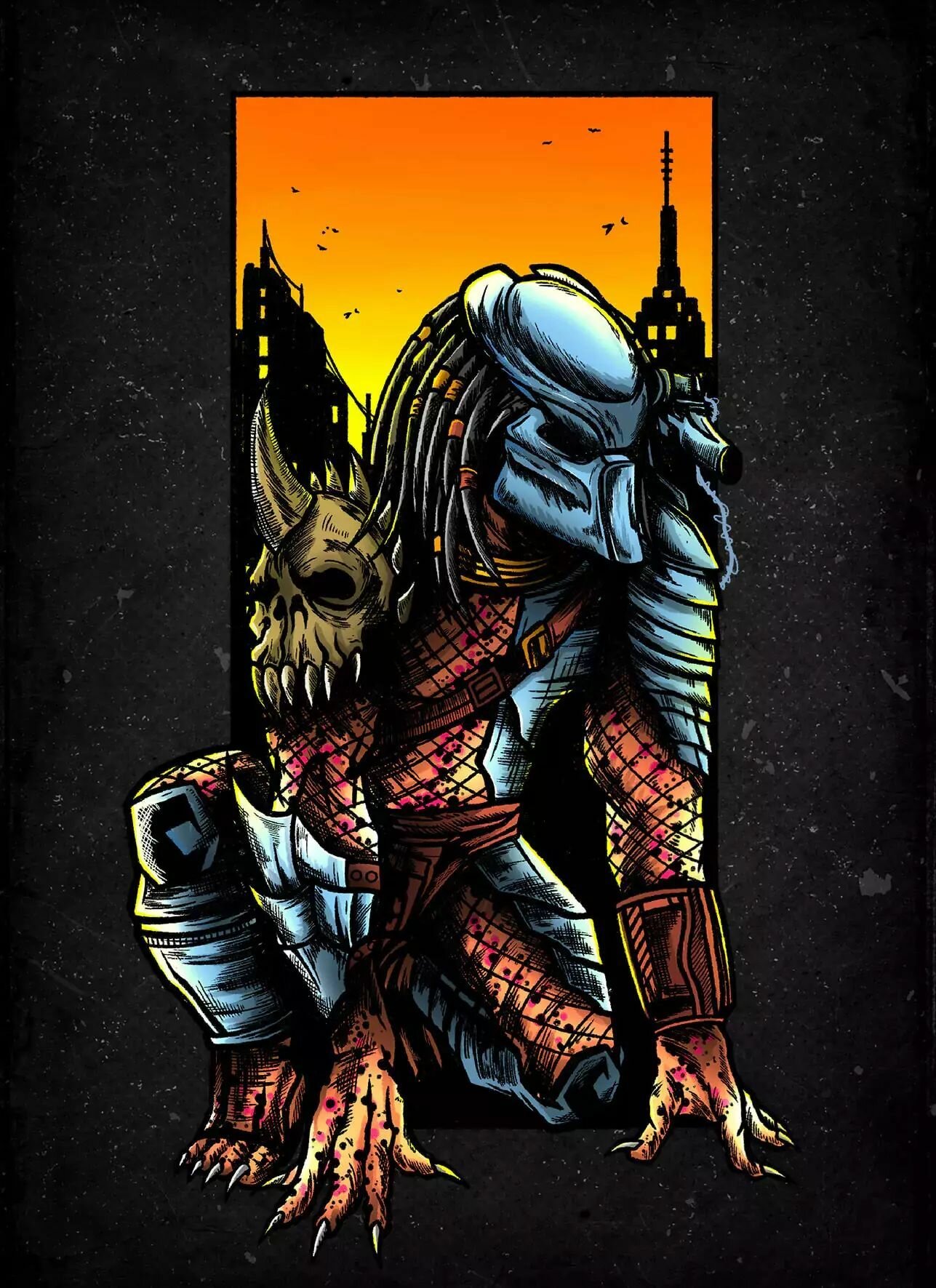 Открытка Epic Collection: Hunter - Predator Хищник