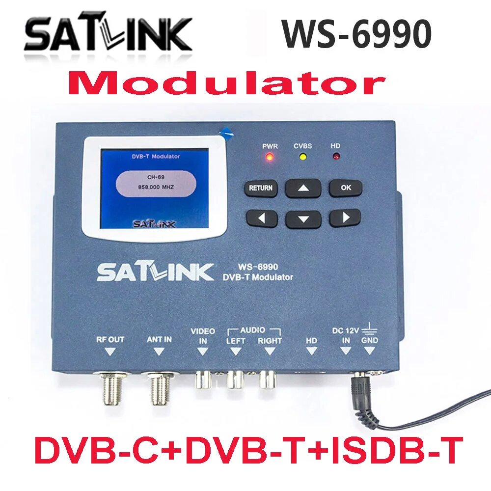 Модулятор SATLINK WS-6990 EU Plug